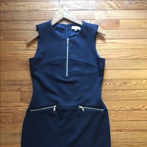 Calvin Klein navy work dress
